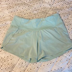 Lululemon Speed Up Shorts High Rise 2.5 Inch Blue Size 2